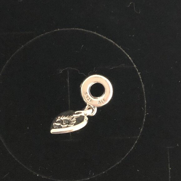Pandora Friends Forever Heart Dangle Charm - Picture 6 of 7